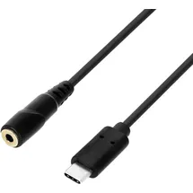 Adam Hall Cables Adapterkabel 3,5mm Klinke - USB-C 0,2m (0020)