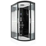 AcquaVapore Dusche Duschkabine D30-73M2R Duschtempel Sauna 80x120 cm OHNE 2K Scheiben Versiegelung
