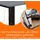 AKKE 60 x 75 x 40 cm grau/schwarz