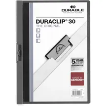 Durable Schnellhefter Duraclip A4 Grau 25 St.