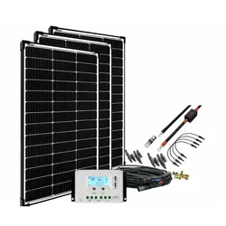 Offgridtec® basicPremium-L 300W Solaranlage 12V/24V Komplettsystem