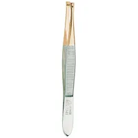 Erbe Pinzette, gerade, 9 cm in Blisterverpackung