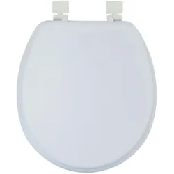 MSV Toilet Seat 44x36cm Polyresin in White