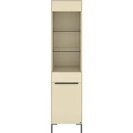 Set One by Musterring Standvitrine Reno 48 x 42 x 199 cm Braun