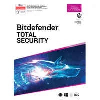 BitDefender Total Security 2020 10 Geräte 18 Monate PKC DE Win Mac Android iOS