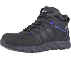 Sicherheitshochschuhe S3 "MATHI" - 45 - schwarz
