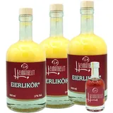 Eierlikör 500ml 17%vol.3er Pack ink kostenlose 50ml Geschmacksprobe