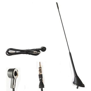 Autoantenne 40cm mit ANTENNENFUSS Kurzstabantenne Radio Universal Antenne Autoantenne Dachantenne Stabantenne Kurzantenne Fahrzeugantenne für Radioempfang AM/FM - INION (1x 40cm mit Antennenfuss)