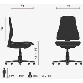 TOPSTAR Balance 400 schwarz