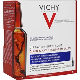 Vichy Liftactiv Specialist Glyco-C Night Peel Ampoules Peeling Nuit Ampoules 30 x 2 ml