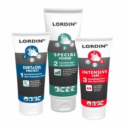 Lordin Handcreme Handpflege Set 3-teilig – Hautpflege, Hautreinigung und Hautschutz