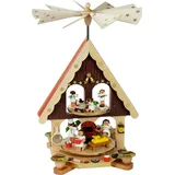 Pyramidenhaus Engelbäckerei 2 stöckig 16294 Richard Glässer Seiffen Erzgebirge