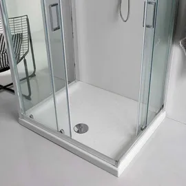 Kiamami Valentina U-Kabine mit Gleittüren 70 x 100 cm D648360641500