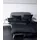 JANINE Colors 31001 schwarz 200 x 220 cm + 2 x 80 x 80 cm