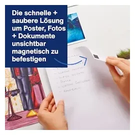 Magnetoplan Takkis im Spender Magnetisch Schwarz 45 Stück