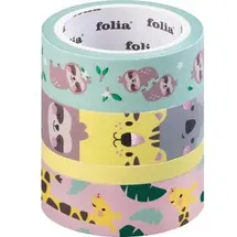 Folia Washi Tape Wildlife 4 x 5 m