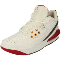 Jordan Nike Herren Jordan Max Aura 5 White/Vivid Orange-Cardinal RED, 43