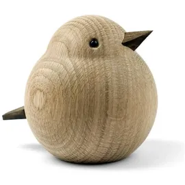 Novoform Dekofigur Dekofigur Papa Sparrow Eiche Natur