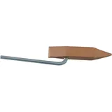 Gce Kupferstück Propan 250 g Hammerform spitz