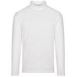 Trigema Herren 637509 Langarmshirt, Weiß weiss, 001), Large (Herstellergröße: L,