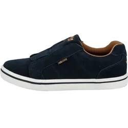 Sneaker LICO "Freizeitschuh Jimdo Slipper", Gr. 42, blau, Veloursleder, Schuhe