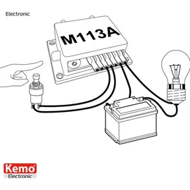 Kemo M113A Zeitrelais Baustein 2s - 23 min