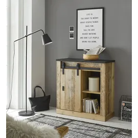 Home Affaire SHERWOOD Regal 93 x 0 x 0 cm braun