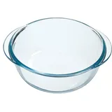 ScanPart Heißluftfritteusenglasschale Ø 20cm 1,1l transparent