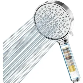 luxuskollektion Duschkopf mit Filter 20 Schichten Wassersparend Hochdruck Handbrause 6