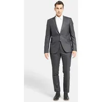 Lawrence Grey Hosenanzug Business-anzug Modern Fit 1-reihig grau 54