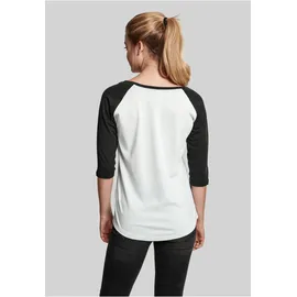 MERCHCODE Raglan Tee Weiß XS