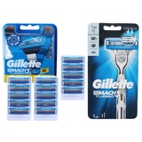 Gillette Mach3 Turbo Rasierer + 15 Turbo 3D Rasierklingen