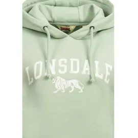 Lonsdale Kapuzenpullover Hoodie Grün/Weiß S