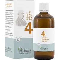 Homöopathisches Laboratorium Alexander Pflüger GmbH & Co. KG Biochemie Pflüger 4 Kalium chloratum D 6 Tropfen