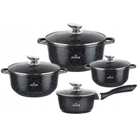 8-Teiliges Granit Kochtopfset Topfset Geschirset Topf Zilner Zl-8529