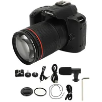 Cocosity 4K 64MP HD Nachtsicht-Digitalkamera 3-Zoll-IPS-Farbdisplay, WiFi-Digitalkamera, 16-facher Digitalzoom, 120-Grad-Weitwinkel mit Fülllicht