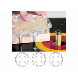 Frässchablonen Set für Außenradius
