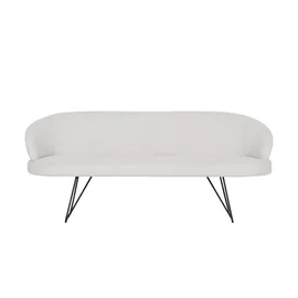 Sofa.de Sitzbank Chess Weiß 180 x 88 x 65 cm