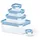 Tefal Frischhaltedose rechteckig blau/transparent 3,7 l 5-teilig