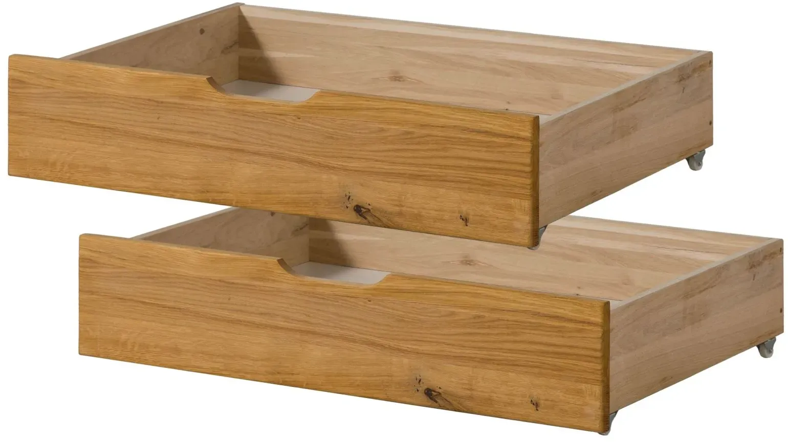 Schubkasten Set Wildeiche 91x66x20 natur geölt TomMe #113
