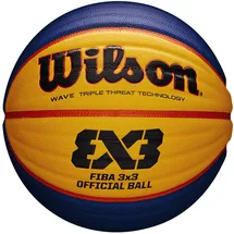 Wilson FIBA 3x3 Basketball Blau/Gelb 6