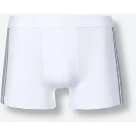 SCHIESSER 95/5 Shorts streifen weiss 4XL