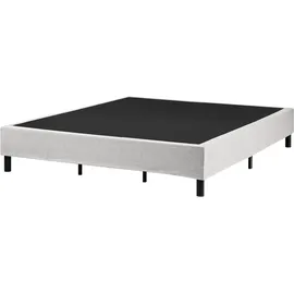 Beliani Countess 180 x 200 cm Hellgrau