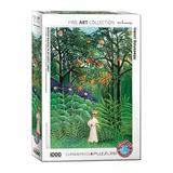 eurographics s.r.o. Eurographics Frau in einem exotischen Wald von Henri Rousseau Puzzle (1000 Teile)