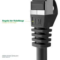 InLine InLine® Patchkabel, SF/UTP, Cat.5e, grau, 0,25m