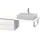 Duravit L-Cube Unterschrank für Konsole, 2 Schubkästen