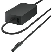 Microsoft Surface 65W Netzteil, (65 W), Notebook Netzteil, Schwarz