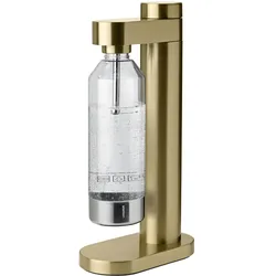 Stelton Wassersprudler Brus Edelstahl Gold