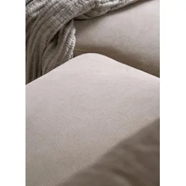 miuform Lofty Lilly - Ecksofa mit Schlaffunktion und Bettkasten Wohnlandschaft U Form, XXL Couch U Form, Big Sofa XXL, Eckcouch mit Schlaffunktion und Bettkasten, Ecksofa Beige