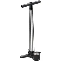 Lezyne Macro Floor Drive Standluftpumpe 220 PSI/15 Bar analoges Manometer Dual Valve Ventilaufsatz